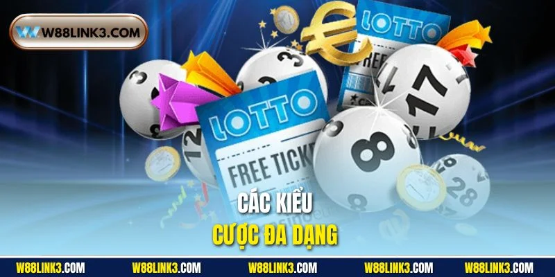 Các kiểu cược đa dạng 